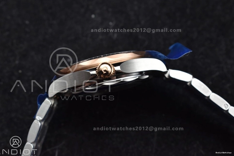 Black Ceramic A SS 300M Edition RG on Seamaster SS Best 1:1 Diver VSF Dial Black TopPick 1084 Bracelet 0117